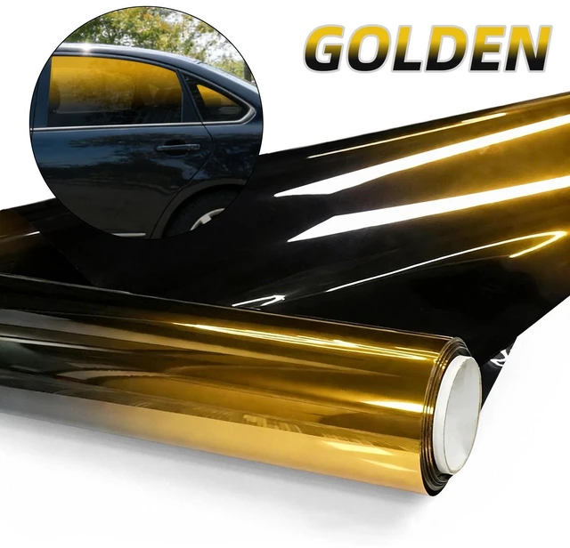 Main image of Car Window Tint Film 2-Color Gradients Film Windshield Sun Shade Heat & UV Block