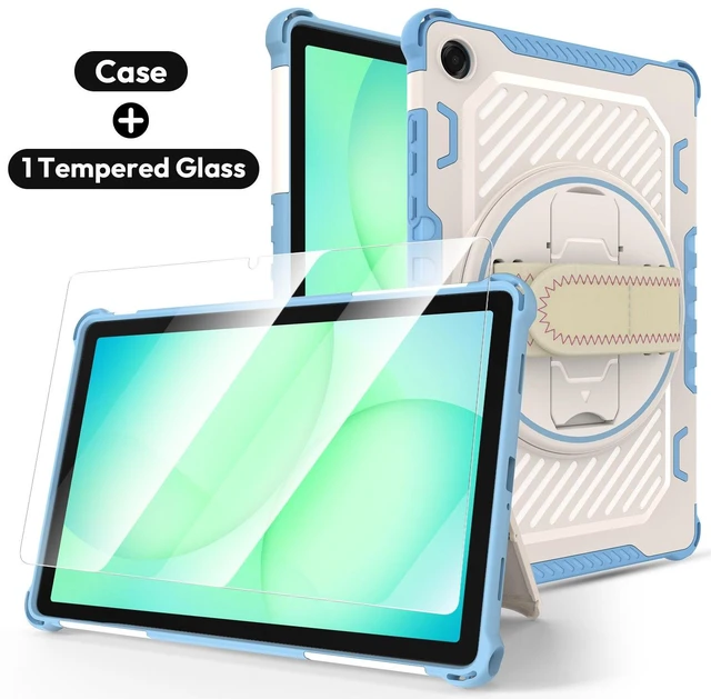 Main image of For Samsung Galaxy Tab A11+ 2025 Tablet Case Shockproof Cover+Screen Protector