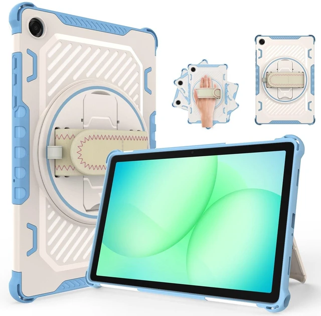 Alt view image 2 of 7 - For Samsung Galaxy Tab A11+ 2025 Tablet Case Shockproof Cover+Screen Protector