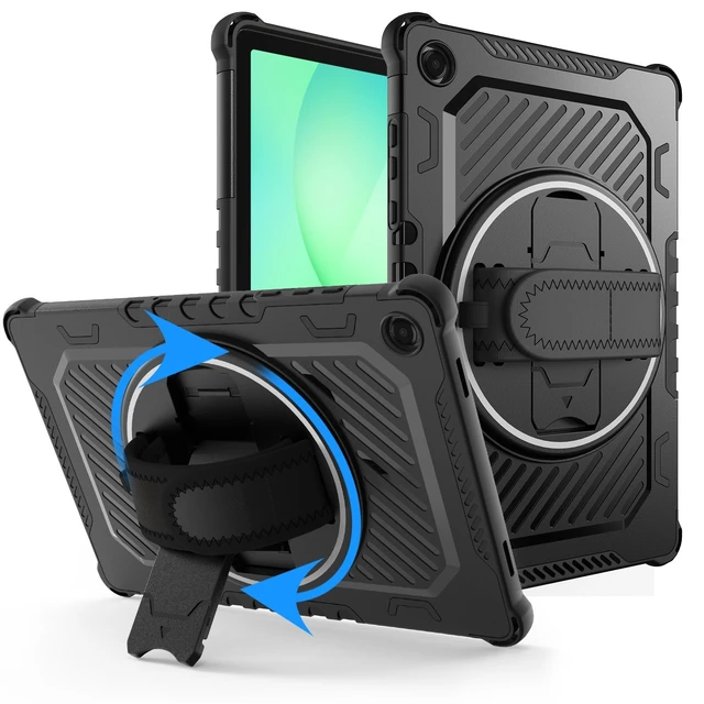 Alt view image 3 of 7 - For Samsung Galaxy Tab A11+ 2025 Tablet Case Shockproof Cover+Screen Protector
