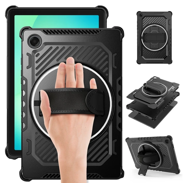 Alt view image 4 of 7 - For Samsung Galaxy Tab A11+ 2025 Tablet Case Shockproof Cover+Screen Protector