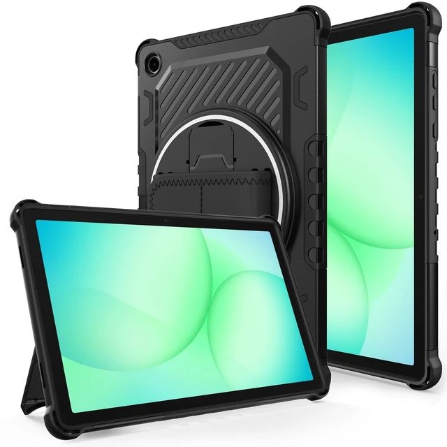 Alt view image 6 of 7 - For Samsung Galaxy Tab A11+ 2025 Tablet Case Shockproof Cover+Screen Protector