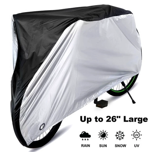 Alt view image 3 of 7 - Waterproof Bicycle Cover Outdoor Rain Sun Snow Dustproof UV Protector for Bike