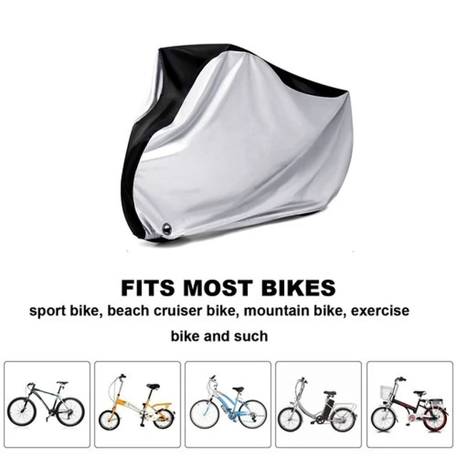 Alt view image 4 of 7 - Waterproof Bicycle Cover Outdoor Rain Sun Snow Dustproof UV Protector for Bike