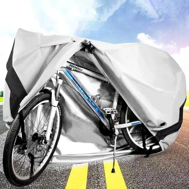 Alt view image 2 of 7 - Waterproof Bicycle Cover Outdoor Rain Sun Snow Dustproof UV Protector for Bike
