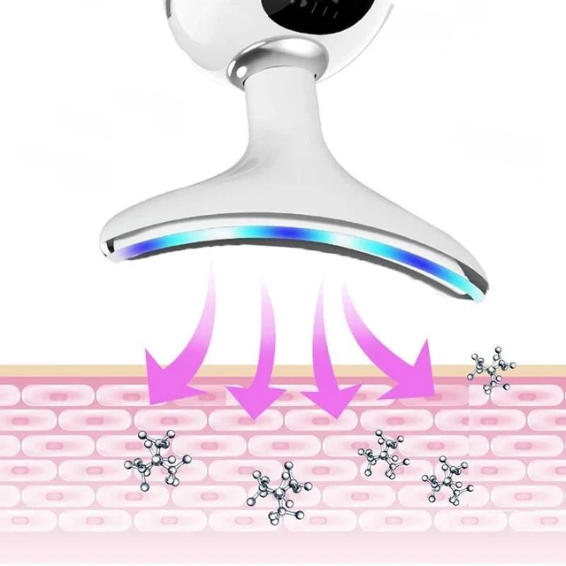 Alt view image 4 of 7 - 7-in-1Neck Beauty Device - Facial Massager Tool Skin Revitalization&Neck Firming