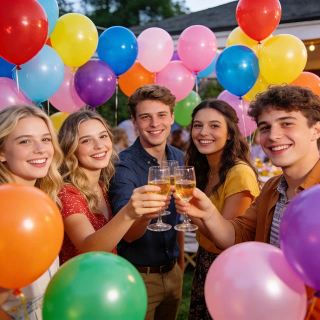 Alt view image 5 of 7 - Rainbow Balloons 110 Pack 12 Inch Assorted Color Ballons Helium Latex Balloons for Birthday Wedding Party Balloons for Kid's-Multi.