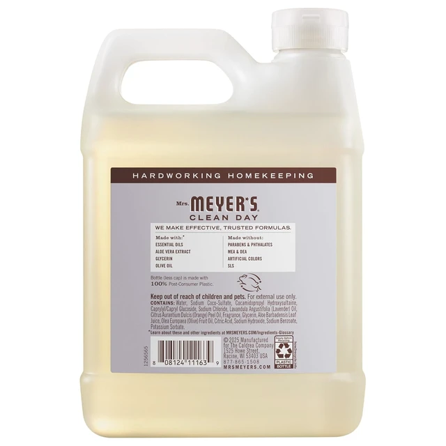 Alt view image 5 of 6 - Mrs. Meyer's Clean Day Lavender Hand Soap Refill, 33 Fl Oz