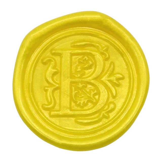 Alt view image 6 of 6 - Medieval Letter B Wax Seal Stamp