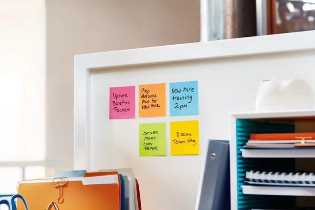 Alt view image 4 of 7 - Post-it Super Sticky Notes 3x3in Neon Fizz 3 Pads 45 Sheets per Pad
