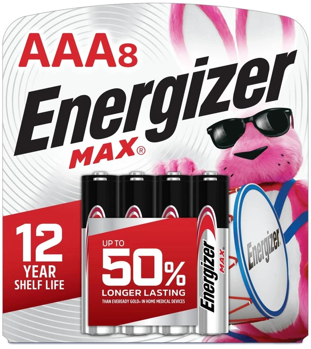 Main image of Energizer MAX AAA Alkaline Batteries (8 Pack)