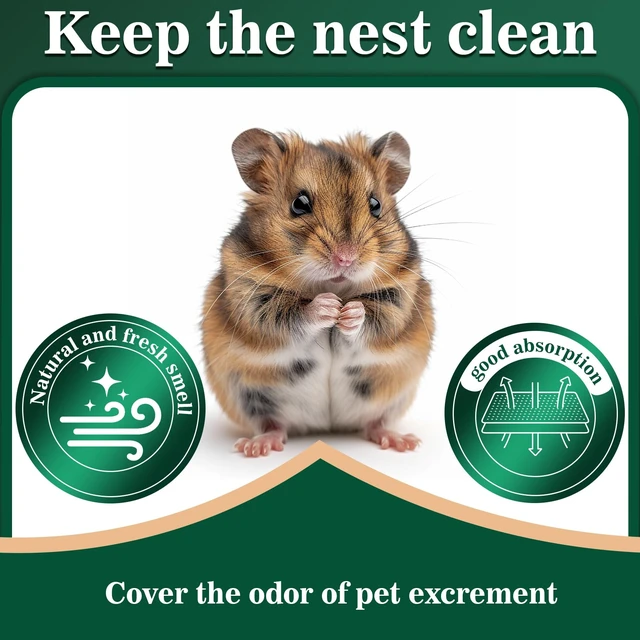 Alt view image 3 of 7 - Sukh Aspen Shavings Hamster Bedding for Small Pet