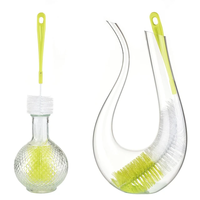 Alt view image 2 of 7 - ALINK 16-Inch Long Bottle Brush Cleaner for Washing Wine, Beer, Sports Bottles, Thermos, Glass, Hummingbird Feeder and Long Narrow Neck Containers
