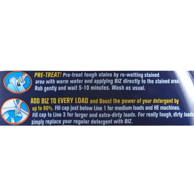 Alt view image 4 of 6 - BIZ Stain and Odor Eliminator Liquid - 50 fl oz