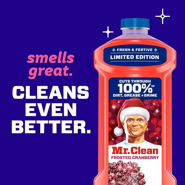 Alt view image 5 of 6 - Mr. Clean All Purpose Cleaner, Frosted Cranberry, 41 fl oz