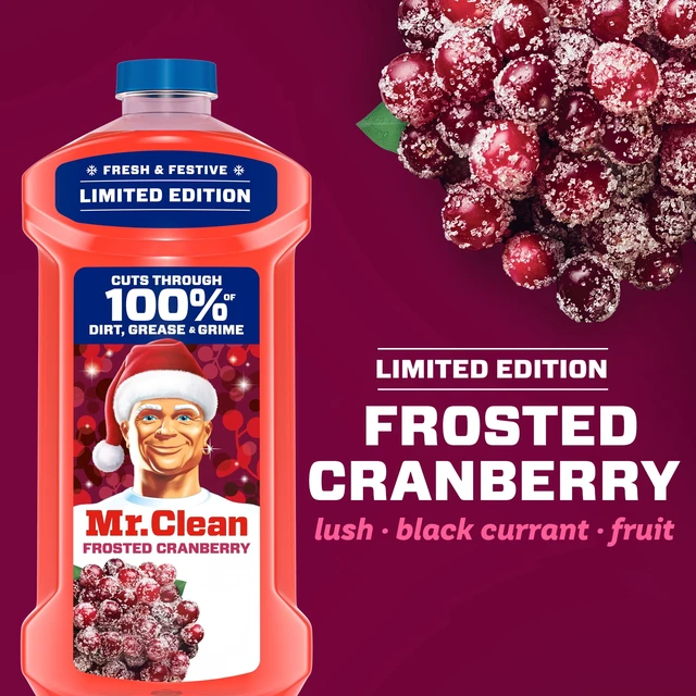 Alt view image 6 of 6 - Mr. Clean All Purpose Cleaner, Frosted Cranberry, 41 fl oz