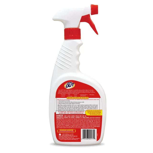 Alt view image 2 of 5 - Iron Out Rust Stain Remover 24 Fl Oz