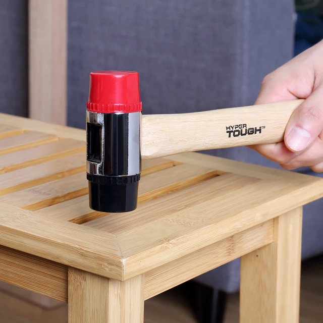 Alt view image 3 of 6 - Hyper Tough TH70083A 35mm Double Face Mallet with Plastic Heads