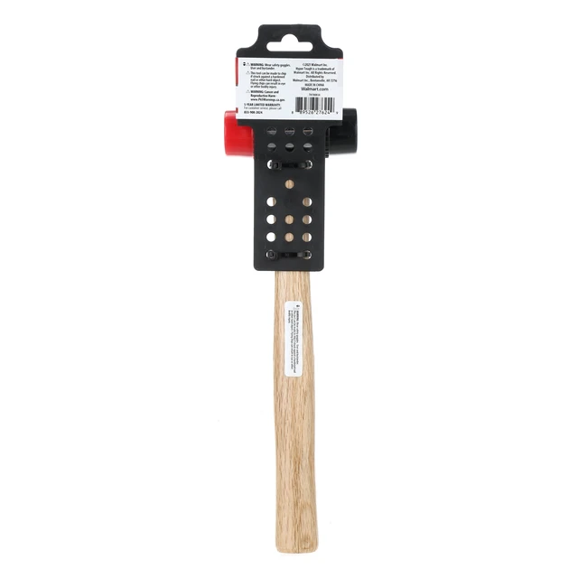 Alt view image 6 of 6 - Hyper Tough TH70083A 35mm Double Face Mallet with Plastic Heads