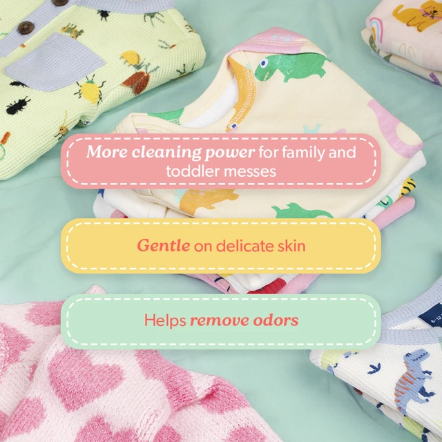 Alt view image 3 of 6 - Dreft Liquid Laundry Detergent for Toddlers, Unscented, 42 fl oz, 32 Loads