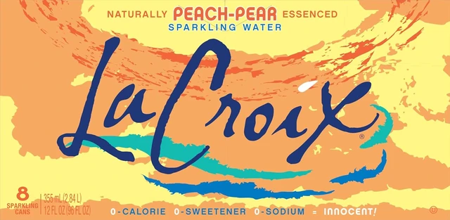 Alt view image 3 of 6 - La Croix Sparkling Water Peach Pear 8 Pack 12 Fl Oz