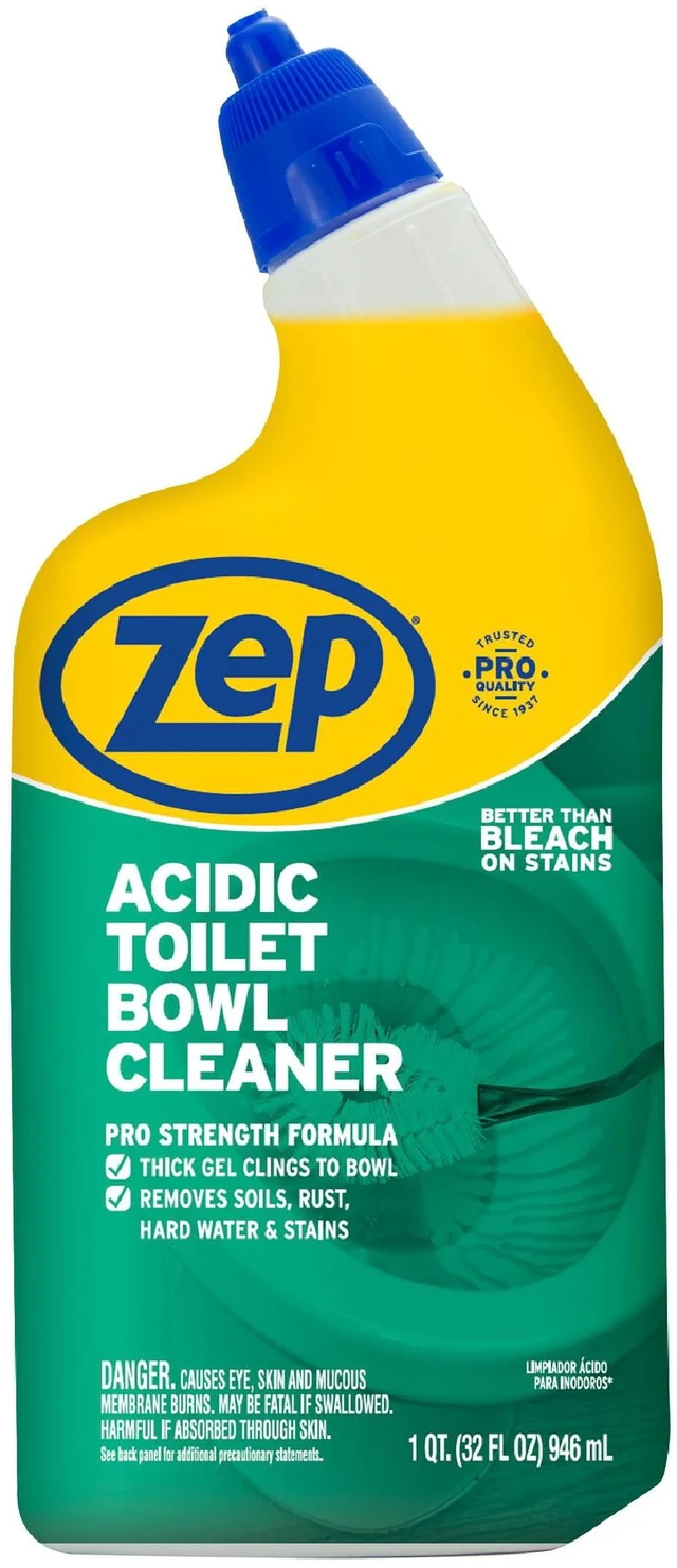 Main image of Zep Acidic Toilet Bowl Stain Eraser, Wintergreen Scent, 32fl oz