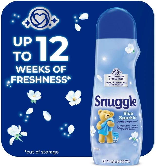 Main image of Snuggle Blue Sparkle Cuddle-Up Fresh Scent Booster 21oz