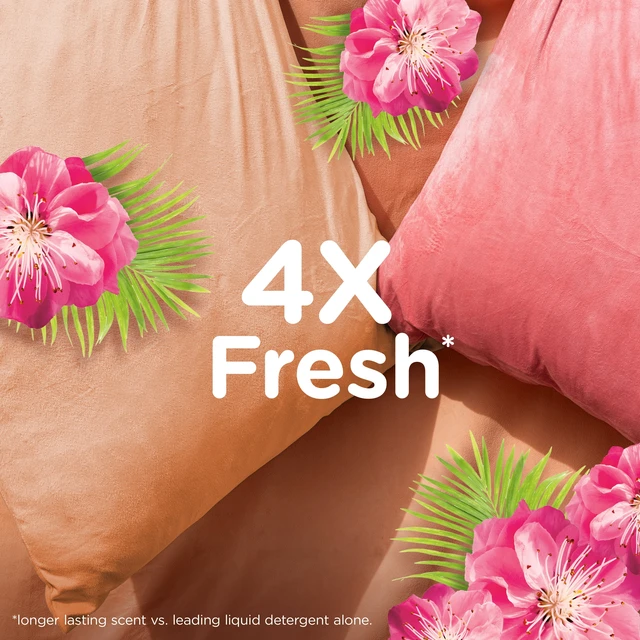 Alt view image 5 of 5 - Downy Ultra Soft and Fresh Liquid Fabric Softener, Island Hibiscus and Mango Scent, 44fl oz, 66Loads