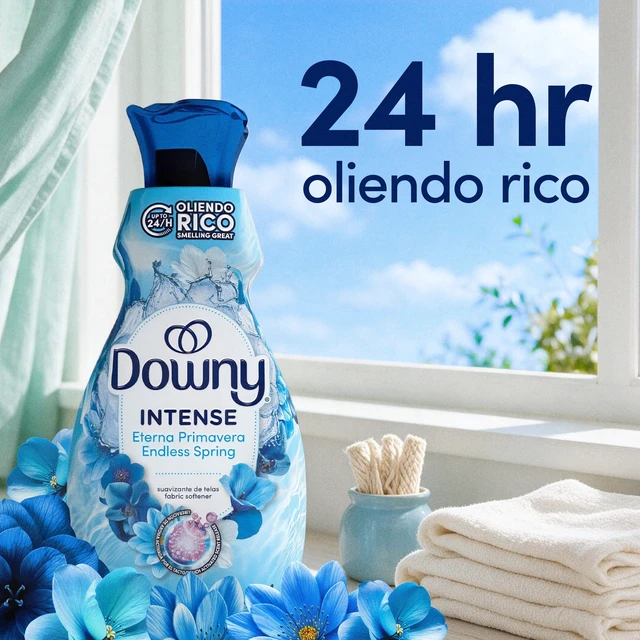 Alt view image 5 of 6 - Downy Intense Fabric Softener, Endless Spring, 77 fl oz, 105 Loads