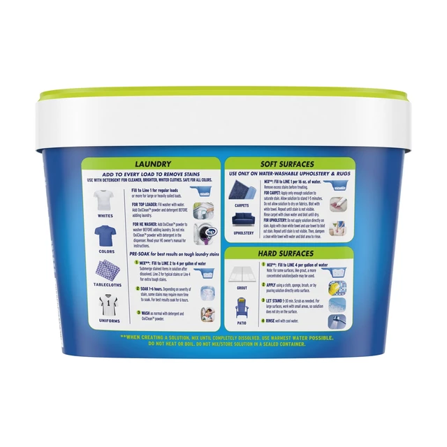 Alt view image 2 of 5 - OxiClean Free Versatile Home and Laundry Stain Remover Powder, No Dyes or Perfumes, 3lb