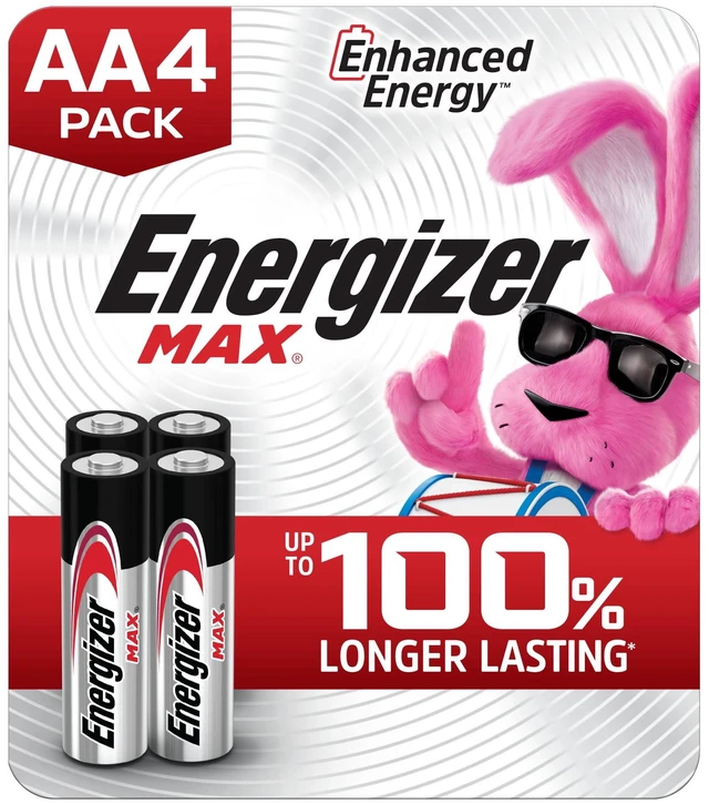 Main image of Energizer MAX AA Alkaline Batteries (4 Pack)