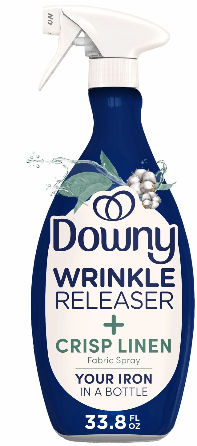 Main image of Downy Wrinkle Releaser 33.8 fl oz Crisp Linen Scent Fabric Refresher Spray