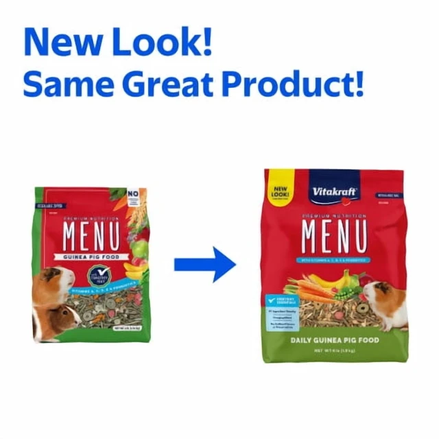 Alt view image 6 of 6 - Vitakraft Menu Premium Guinea Pig Food 4lb