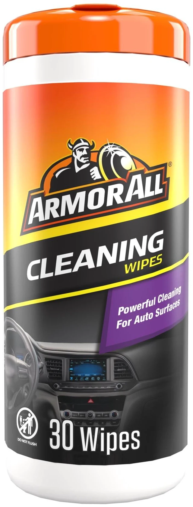 Main image of Armor All Interior Car Cleaning Wipes, 30 Count