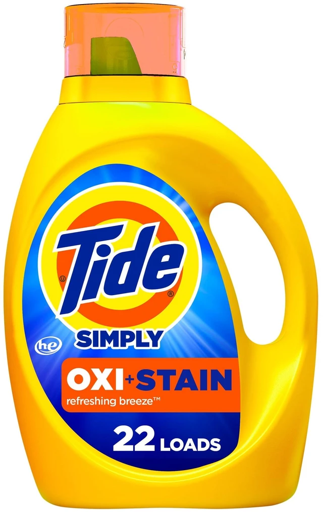 Main image of Tide Simply Oxi Boost + Ultra Stain Release Refreshing Breeze, 22 Loads, 31 fl oz