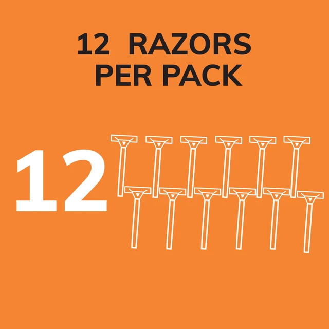 Alt view image 5 of 5 - BIC Sensitive Disposable Razors, 1 Blade, 12 Count, for Men