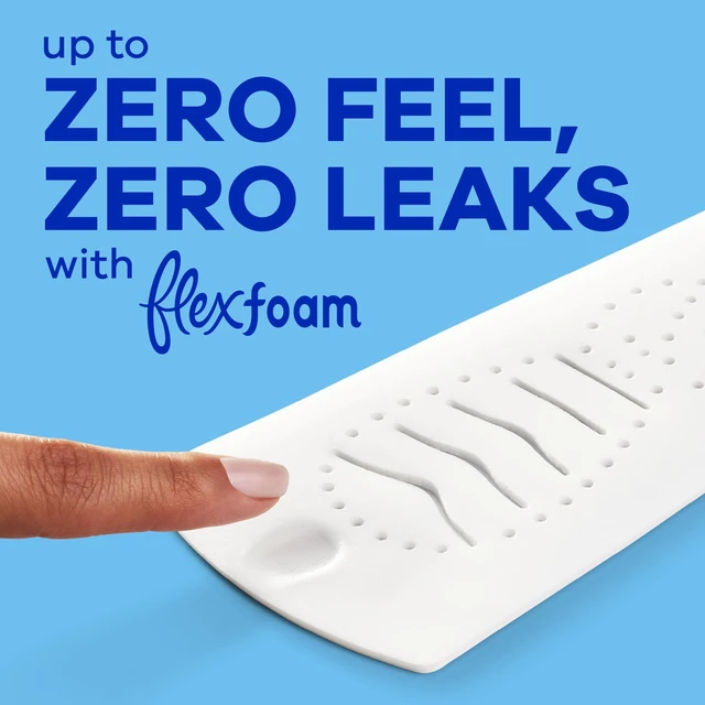 Alt view image 5 of 6 - Always Infinity FlexFoam Pads, Size 2, Heavy, Wings, Unscented, 16 Count