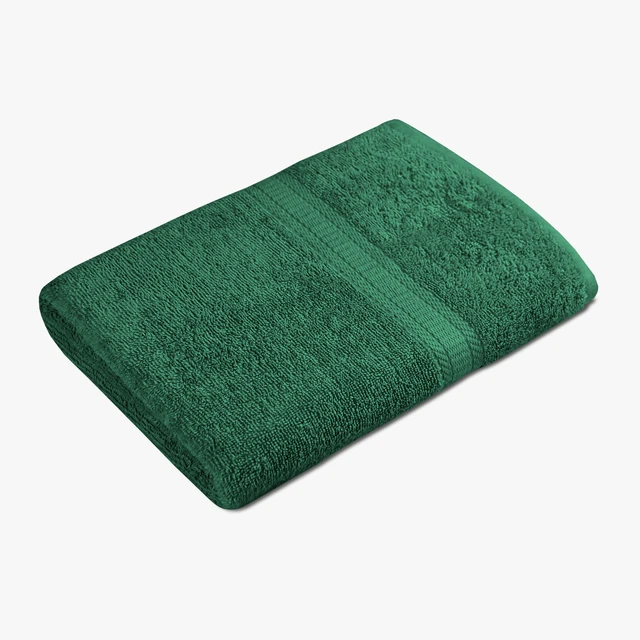 Alt view image 3 of 6 - Mainstays Basic Bath Sheet, 100% Cotton, Soft and Absorbent, Green