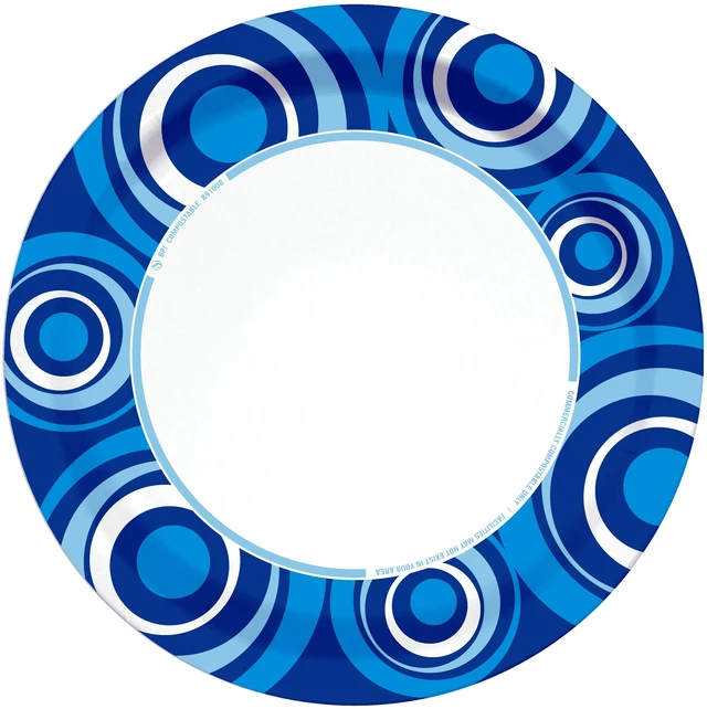 Alt view image 6 of 6 - Great Value Ultra Paper Plates, 10in, 50 Count