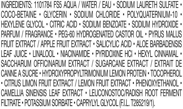 Alt view image 4 of 7 - Garnier Fructis Pure Clean Purifying Shampoo, Vitamins B3 & B6, All Hair Types, 12.5 fl oz
