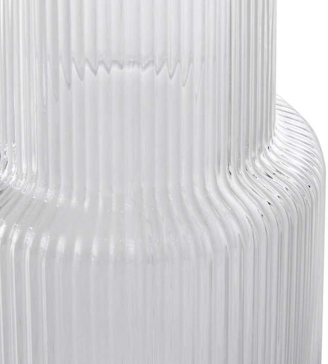 Alt view image 5 of 6 - Better Homes & Gardens 30Oz Glass Ribbed Carafe, Clear