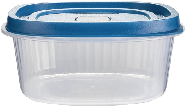 Alt view image 5 of 6 - Mainstays Square Food Storage Container Set, 5-Cup, 3-Pack, Plastic, with Lids