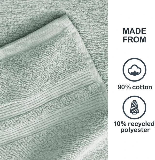 Alt view image 5 of 6 - Mainstays Performance Bath Towel, Quick Dry, Fade Resistant