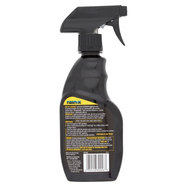 Alt view image 3 of 7 - Rain-X Interior Glass Anti-Fog Treatment 12 fl. oz for Automotive and Marine Use