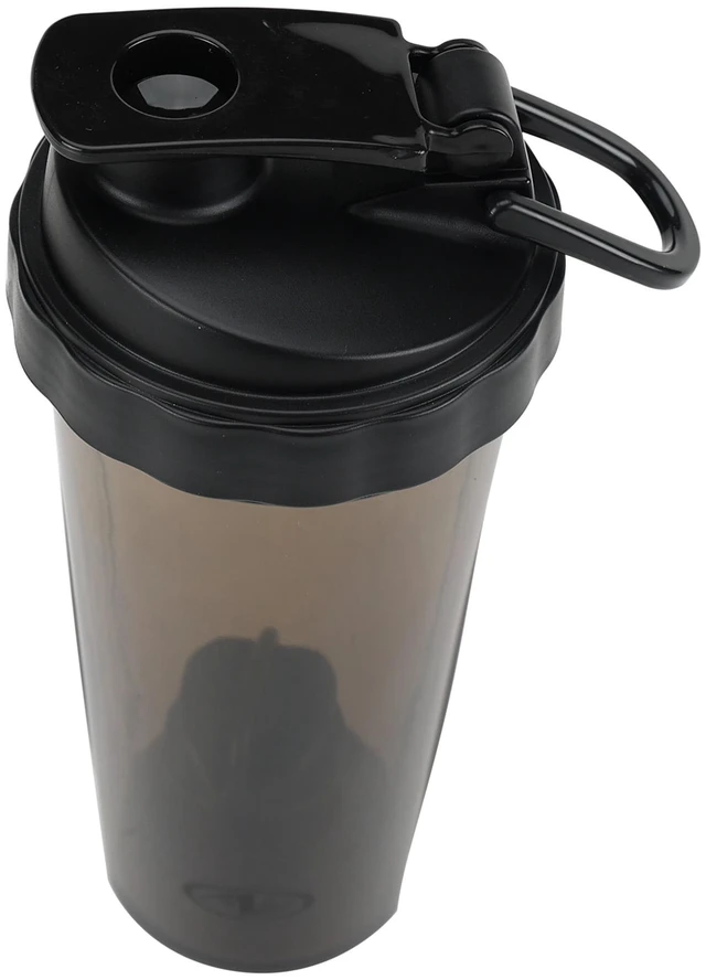 Alt view image 2 of 7 - 24oz Athletic Works Black Shaker Bottle - Tritan BPA-Free Leak-Proof