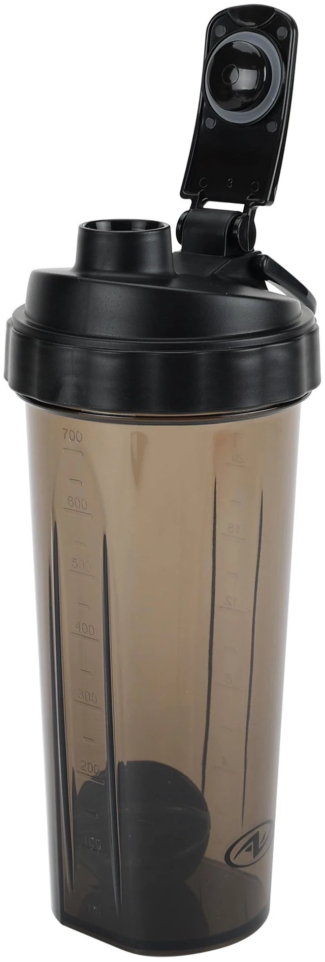 Alt view image 5 of 7 - 24oz Athletic Works Black Shaker Bottle - Tritan BPA-Free Leak-Proof