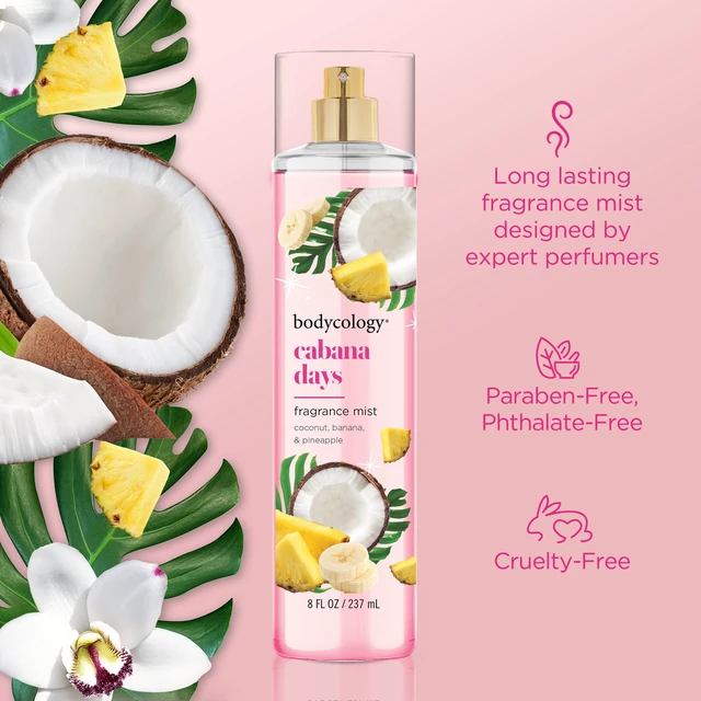 Alt view image 3 of 7 - Bodycology Cabana Days Long-Lasting Fragrance Body Mist, 8 fl oz
