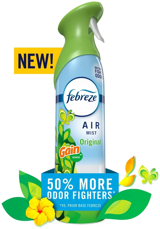 Main image of Febreze Air Mist Air Freshener Spray, Gain Original Scent, 8.1oz