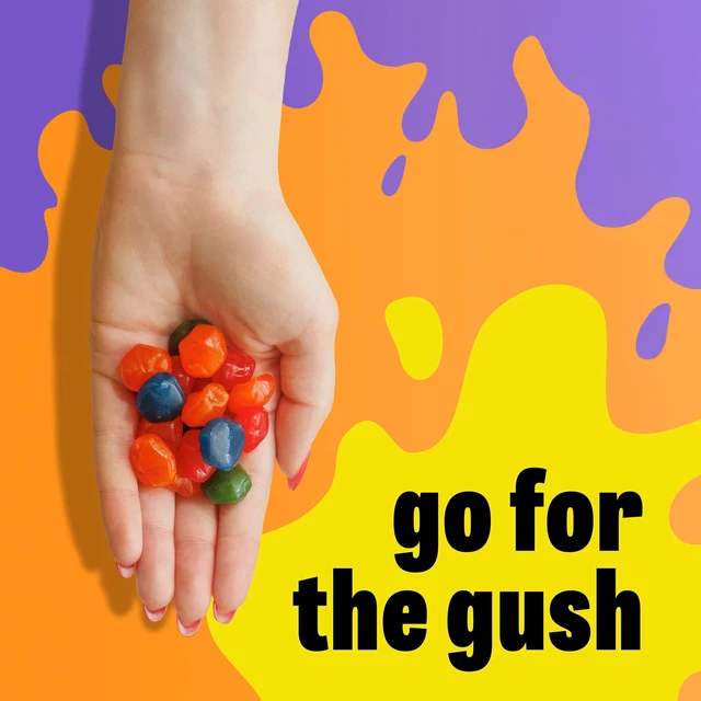 Alt view image 4 of 5 - Gushers Tropical Fruit Flavored Snacks, 1.32oz Mini Pouches, 3 Count
