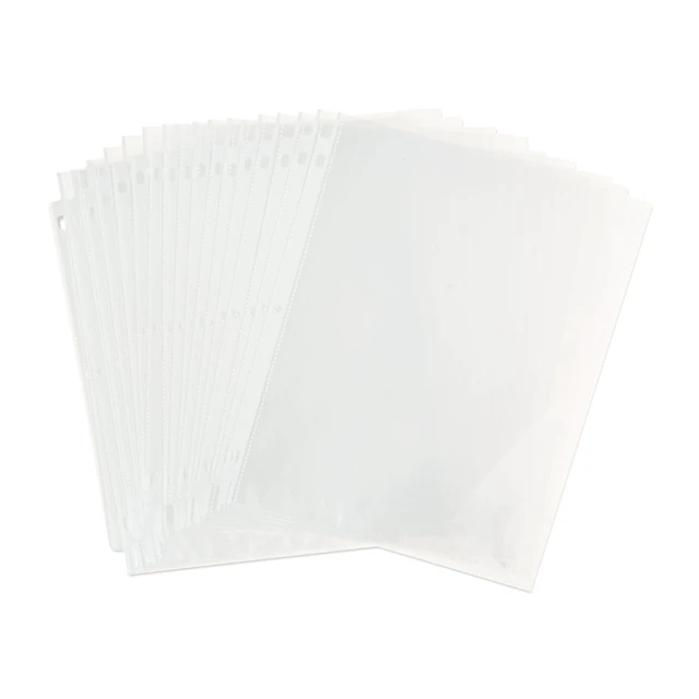 Alt view image 4 of 6 - Pen+Gear Heavyweight Sheet Protectors, Clear, 9.25" x 11.22", 25 Count